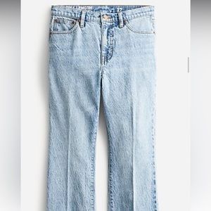 JCREW Tall full length demi boot-cut jean